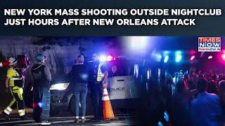 New York: Mass Shooting Outside Nightclub Hrs After New Orleans Attack |Police, Ambulance Reach Spot