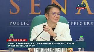 Senator Chiz on the issues in the Senate