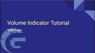 HOW TO TRADE WITH VOLUME INDICATOR TUTORIAL (Technical Analysis) || Crypto Tagalog