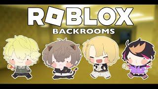 【ROBLOX HORROR】IN THE BACKROOMS WITH THE BOYS【NIJISANJI EN | Luca Kaneshiro】