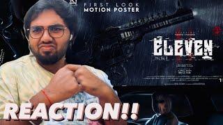 Eleven Motion Poster | REACTION!! | Naveen Chandra | Lokkesh Ajls | D.Imman | Abirami | AR