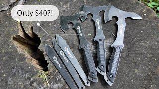 Antarctica Throwing Axes and Knives - All this for only $40?!