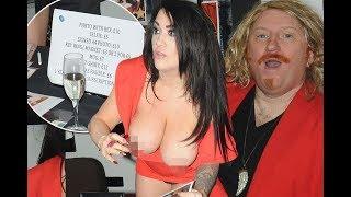 Bex Shiner plummets new low she charges £5 selfies terrible Keith Lemon lookalike glamour show