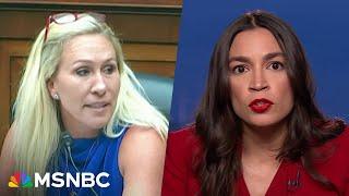 AOC on the real story behind that Marjorie Taylor Greene exchange