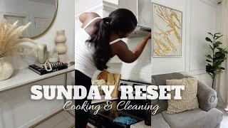 Sunday Reset: Cleaning & Cooking