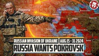 Russia is Getting Closer to Pokrovsk - Russian Invasion of Ukraine