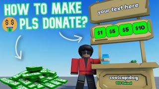 How to Make PLS DONATE? | Roblox Studio Tutorial