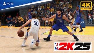 NBA 2K25 Official Full Gameplay [PS5 4K60] MAVERICKS vs WARRIORS - Klay Thompson vs Stephen Curry