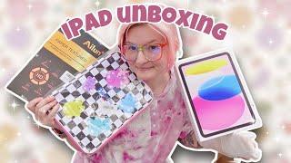 unboxing pink 10th gen ipad🩷