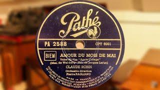 Claude Robin - Amour Du Mois De Mai - HMV 104