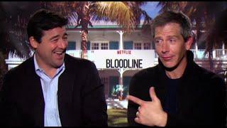 Kyle Chandler & Ben Mendelsohn ('Bloodline') talk sibling rivalry, sea lice, and swimsuit models