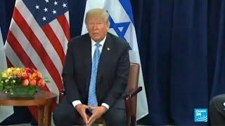 Trump backs two-state solution to Israeli-Palestinian conflict