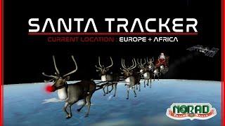 NORAD Track Santa 2024 - Live EUROPE Tracker