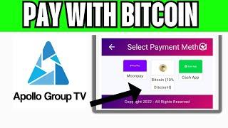 How To Pay Apollo Group Tv With Bitcoin