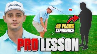 THE GRIND: Pro golfer gets a Lesson