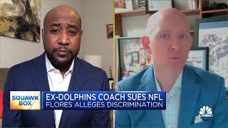 Ex-Dolphins coach Brian Flores sues NFL over alleged discrimination