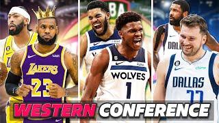 Ranking Every NBA Western Conference Team for 2025