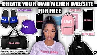 How To Create A Clothing Brand Website For FREE|Printify Tutorial, Shopify, Merch print on Demand