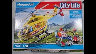 Playmobil 71203 "Rettungshelikopter" aus Bundle PM2305C "Rettung"  #zeitraffer #timelapse #toys