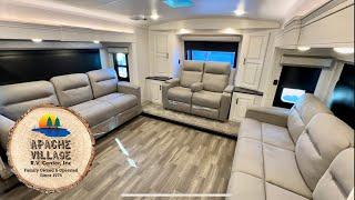THE BEST Front Living Room 5th Wheel!! 2024 Jayco North Point 382FLRB - Detailed Walk-Through