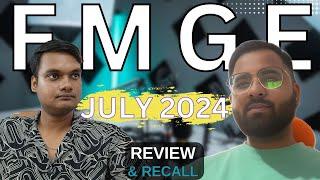 FMGE JULY 2024 Exam Review | Comparision with January 2024 paper