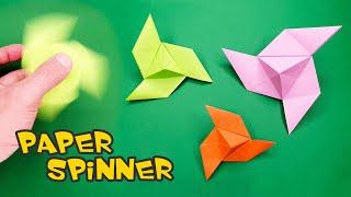 How to make paper spinner || Paper craft || Paper Plane 286