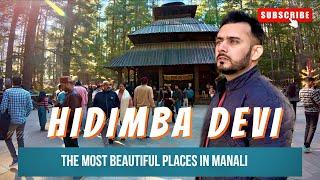 Hidimba devi temple manali || best place in manali || places to visit in manali || manali new vloggs