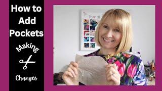 How to add pockets, Add Pockets to Anything, How to sew Clothes