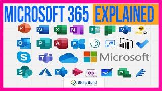 Microsoft 365 (formerly Office 365) Tutorial for Beginners | Microsoft 365 Apps Explained