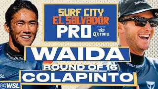 Crosby Colapinto vs Rio Waida | Surf City El Salvador Pro Pres By Corona 2024 Round Of 16