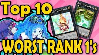 Top 10 Worst Rank 1s