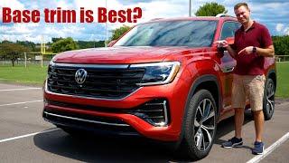 Review: 2024 Volkswagen Atlas - The BEST 3-Row Value IF You Get the Right One