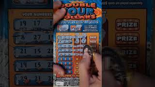DOUBLE YOUR DOLLARS $3 SCRATCH OFF TICKET PA LOTTERY WINNER #lottery #scratch #palottery #winner