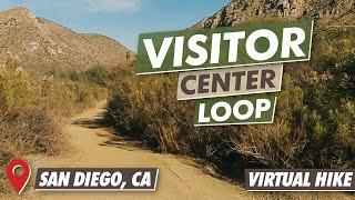 Visitor Center Loop Trail | Virtual Hike | San Diego, CA | Mission Trails Regional Park | 4k