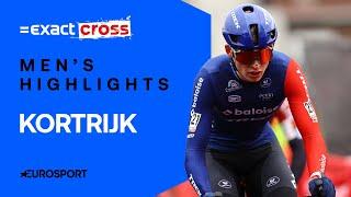 STUNNING VICTORY!  | Men's Exact Cross Kortrijk Race Highlights | 2024-25 Cyclocross Season