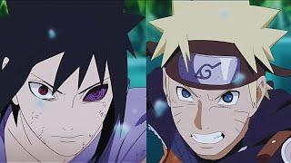 Naruto Hold Amaterasu Flames Using The Kyuubi Chackra -  NARUTO VS SASUKE LAST FIGHT (NARUTO'S BOND)