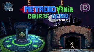 Godot C# The Ultimate Metroidvania Developer’s Guide - Course Demo Episode 9 | COUPON IN DESCRIPTION