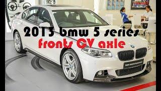 2013 BMW  5 series xDrive front CV axle replacement