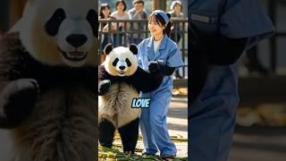 Panda vs Zookeeper! | #cute  #panda #shorts