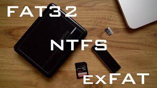 [2K] FAT32 v NTFS v exFAT - Unterschiede und Formatierung [Mac/PC] (Deutsch)