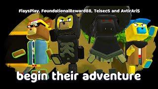 СУПЕР МИШКА В МУЛЬТИПЛЕЕР! ПАРКУР ONLY UP, ФУТБОЛ И МИССИЯ ПОЛ ЭТО ЛАВА в игре Super Bear Adventure