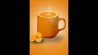 How to Create  Orange Cup Photo Manipulation in Photoshop|orange manipulation photoshop tutorial