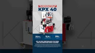 Pusmak KPX 40 - High Performance Polyurea andPolyurethane Spray Machine