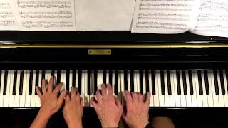 Forrest Gump Theme - Piano Duet - Hetty Sponselee for Pianotunes