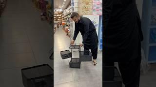 Space saving multipurpose trollies