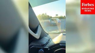 NEW VIDEO: Kentucky Police Head Towards Reported Active Shooter Situation On I-75 Highway