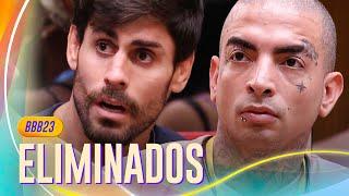 CARA DE SAPATO E MC GUIMÊ ESTÃO ELIMINADOS DO JOGO! | BBB 23