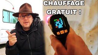 CHAUFFAGE GRATUIT ! VOUS SEREZ SURPRIS ! " SUR UNE SIMPLE INSTALLATION " !