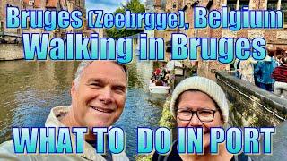 Bruges (Zeebrugge), Belgium - Walking in Town - What to Do on Your Day in Port