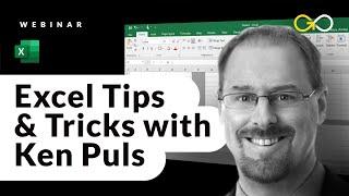 Excel Tips & Tricks with Excel Guru Ken Puls via GoSkills Excel